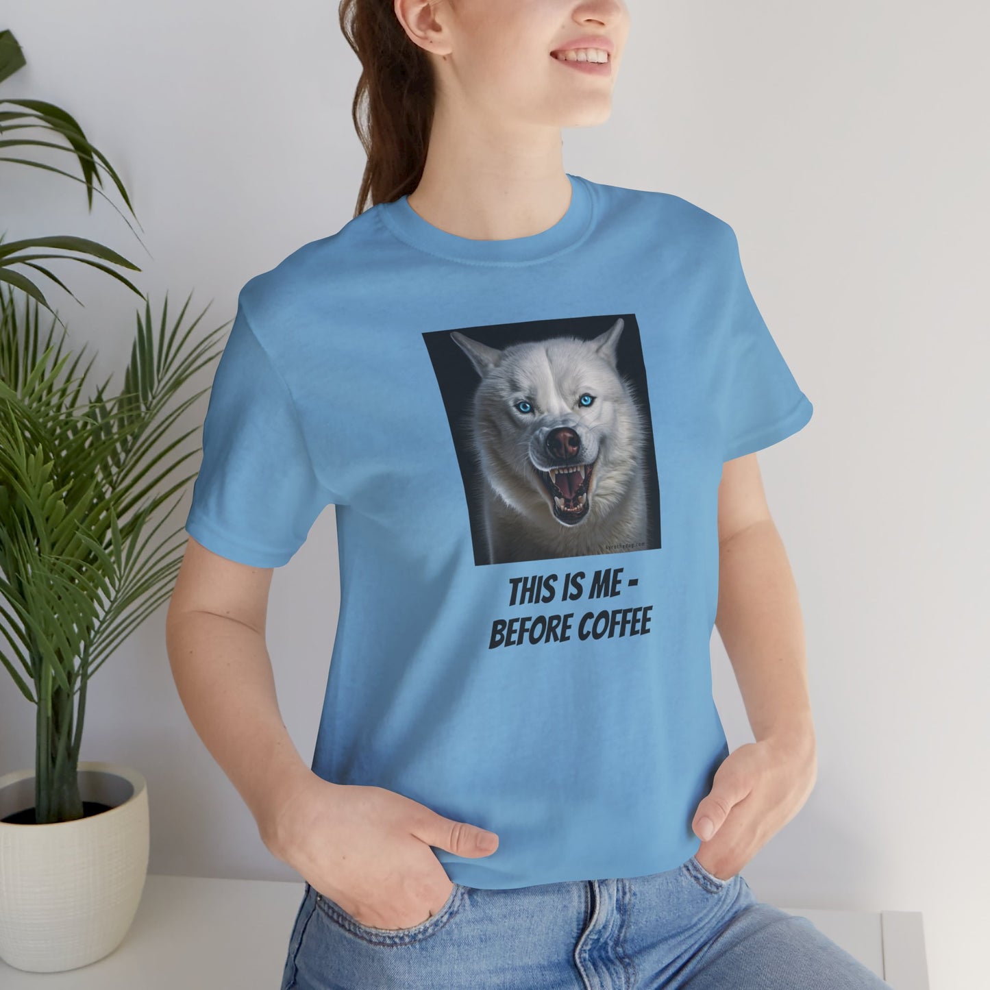 Unisex Short Sleeve Tee - Kyro "Coffee" - Double Sided
