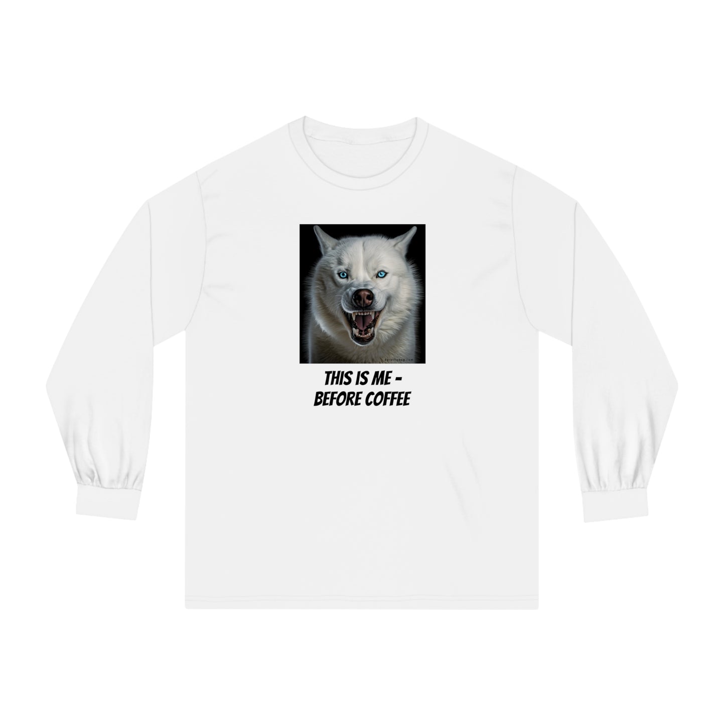 Unisex Long Sleeve T-Shirt - "Coffee" - Double-Sided