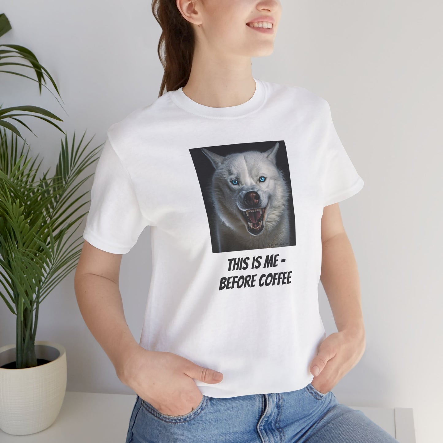 Unisex Short Sleeve Tee - Kyro "Coffee" - Double Sided