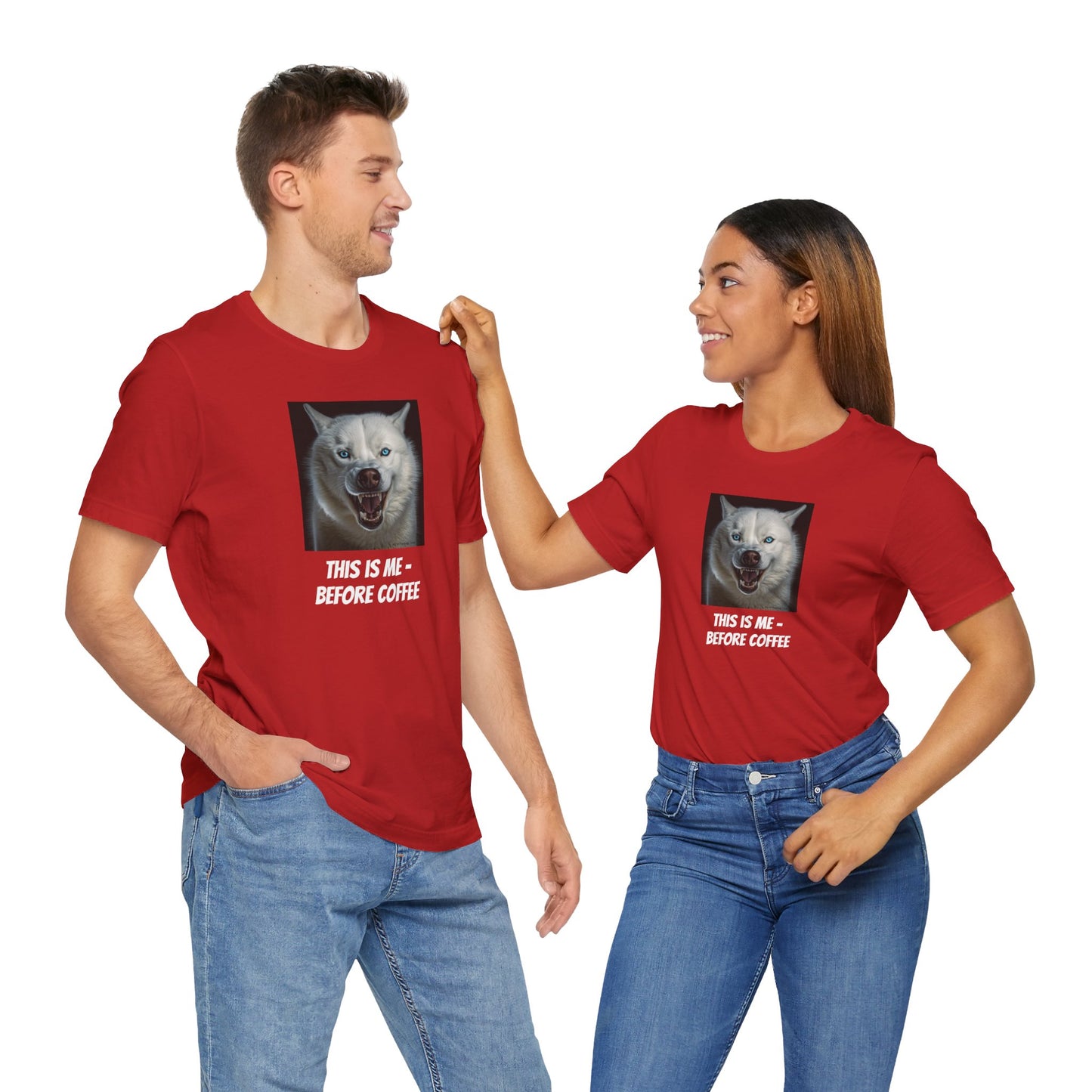 Unisex Short Sleeve Tee - Kyro "Coffee" - Double Sided
