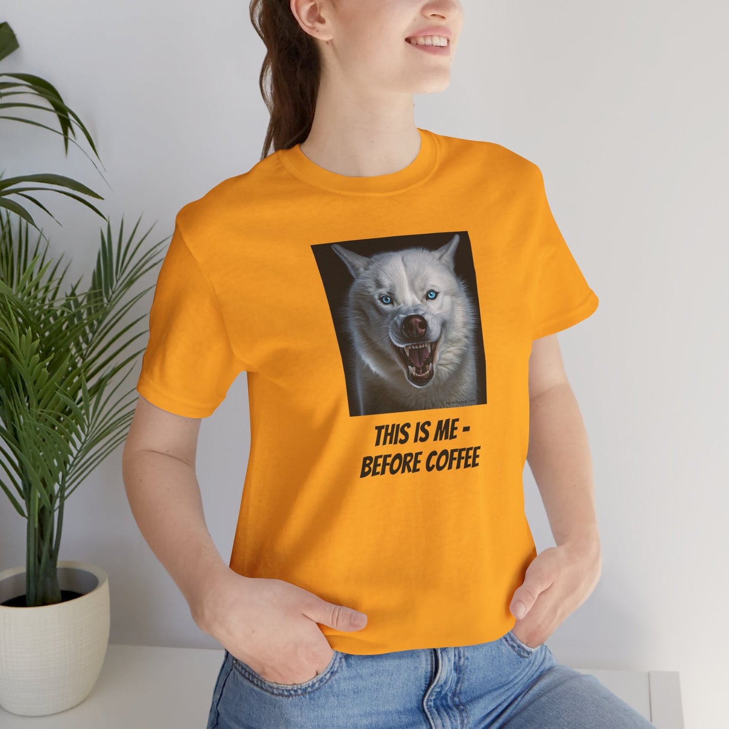 Unisex Short Sleeve Tee - Kyro "Coffee" - Double Sided