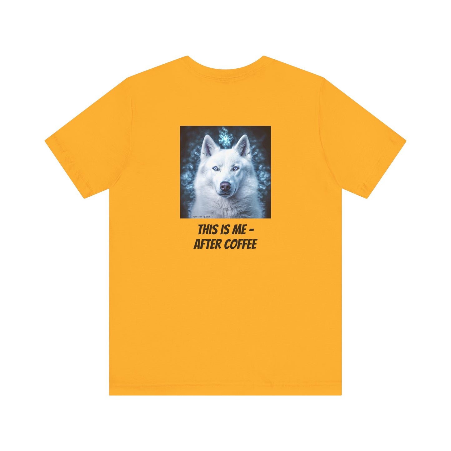 Unisex Short Sleeve Tee - Kyro "Coffee" - Double Sided