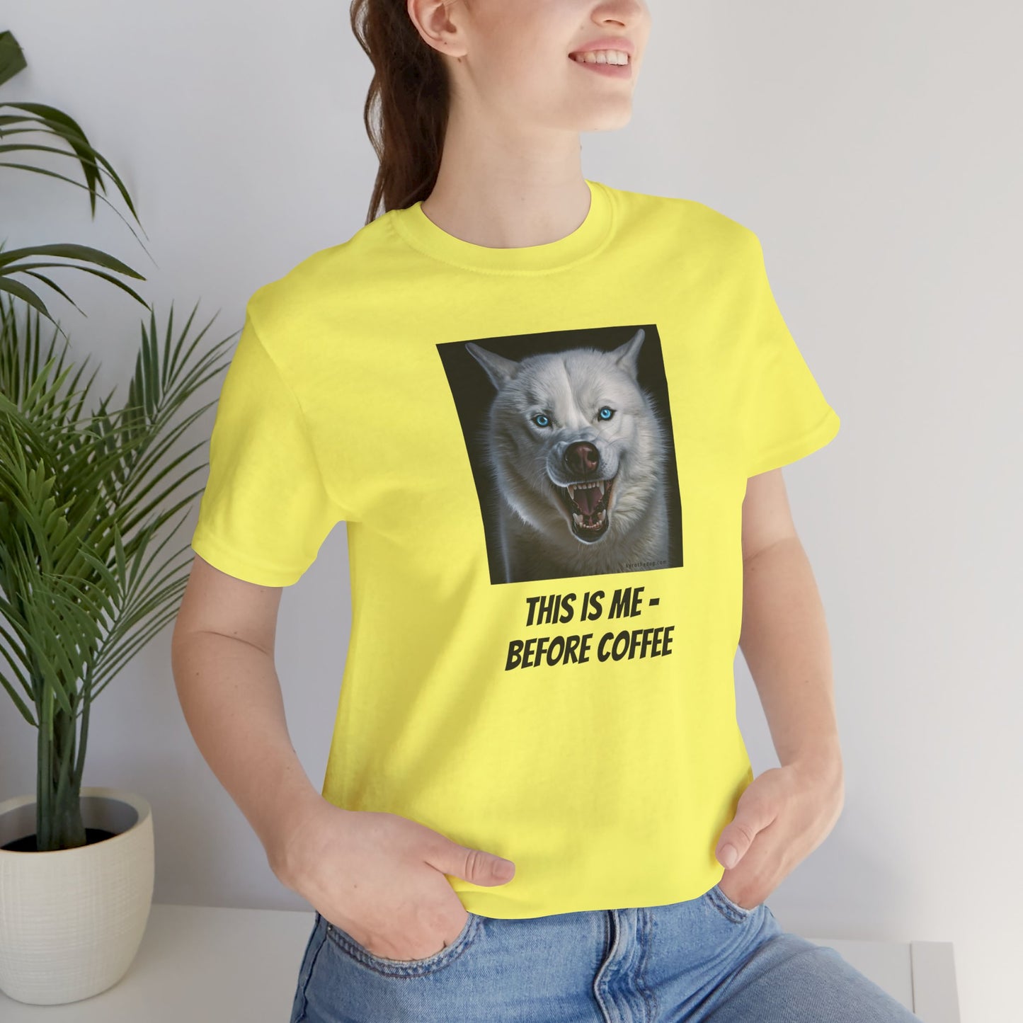 Unisex Short Sleeve Tee - Kyro "Coffee" - Double Sided