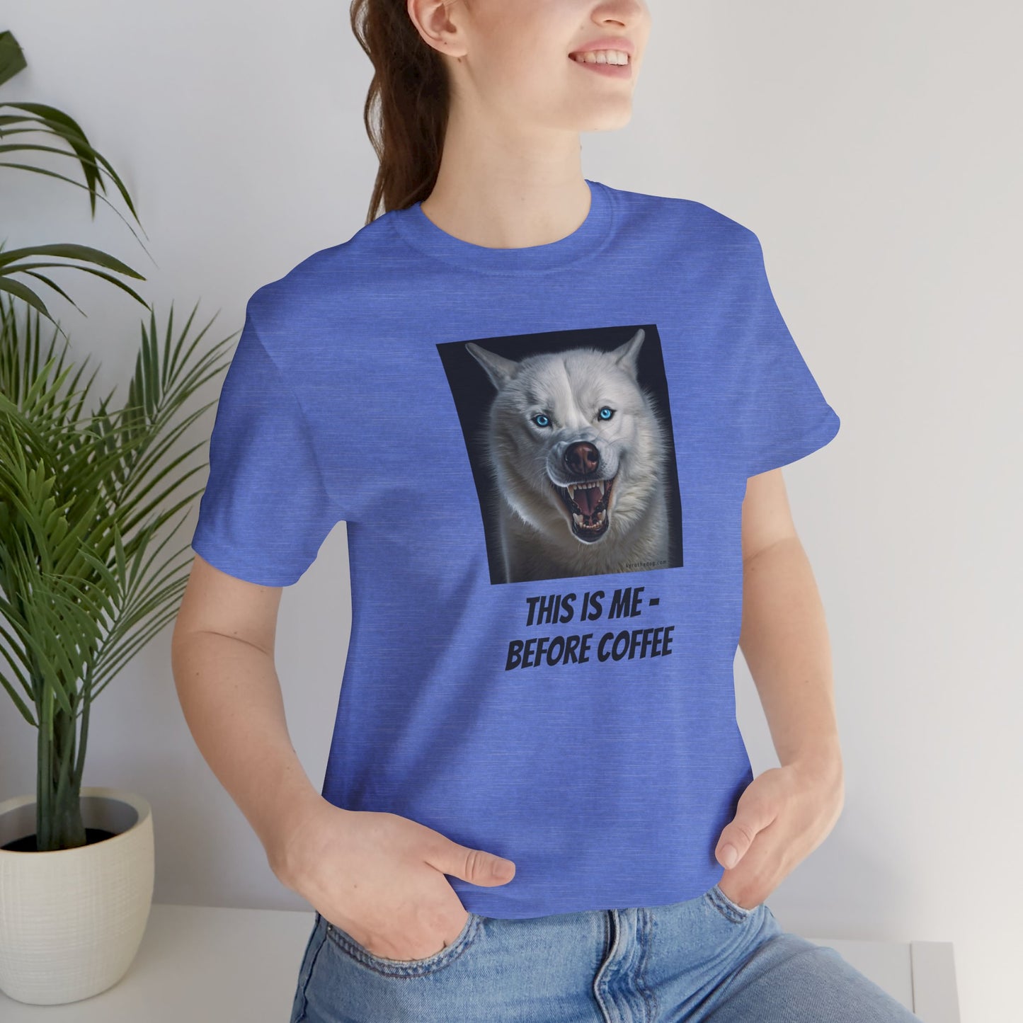 Unisex Short Sleeve Tee - Kyro "Coffee" - Double Sided