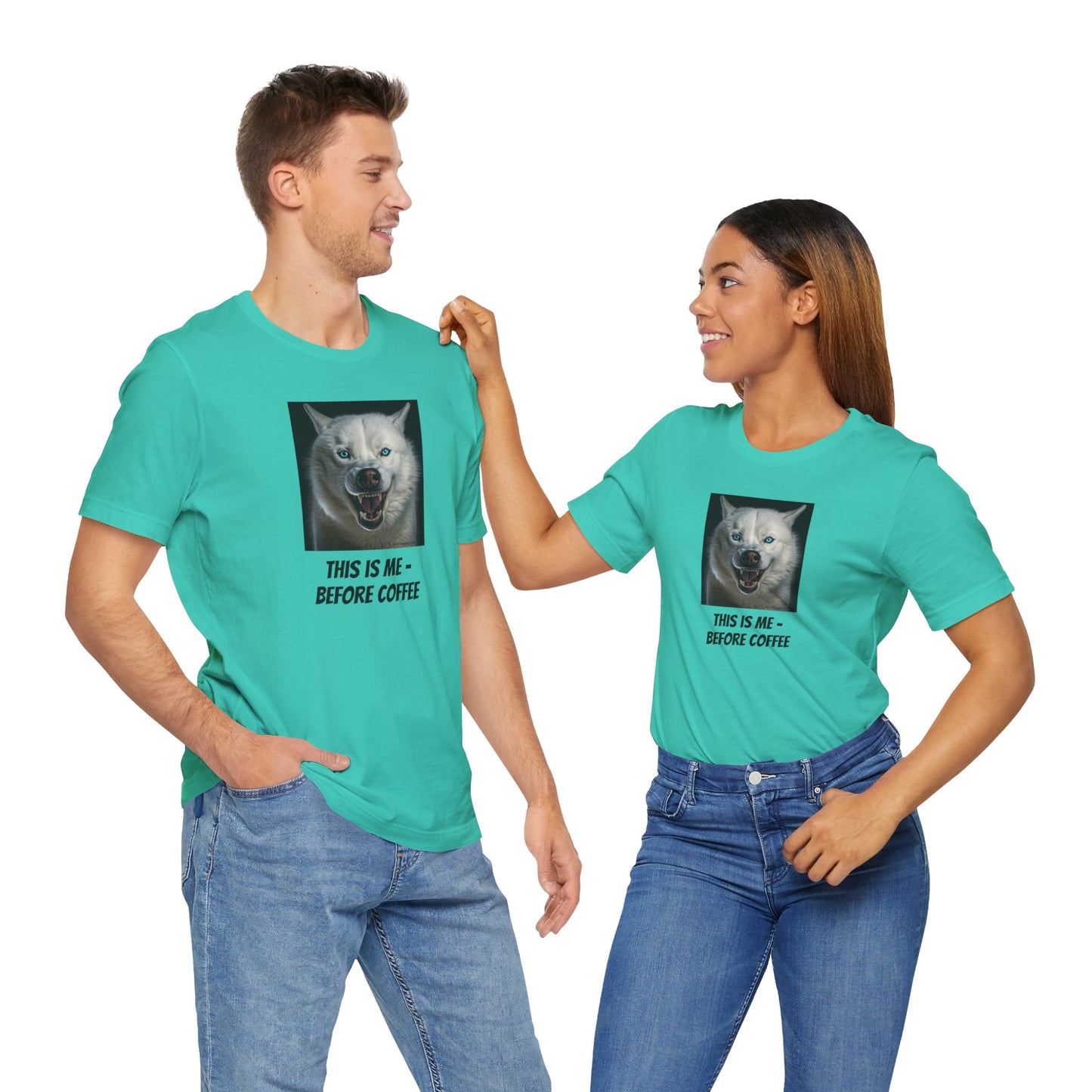Unisex Short Sleeve Tee - Kyro "Coffee" - Double Sided