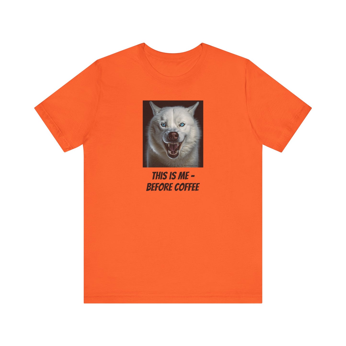 Unisex Short Sleeve Tee - Kyro "Coffee" - Double Sided
