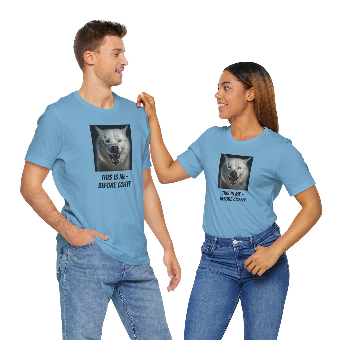 Unisex Short Sleeve Tee - Kyro "Coffee" - Double Sided