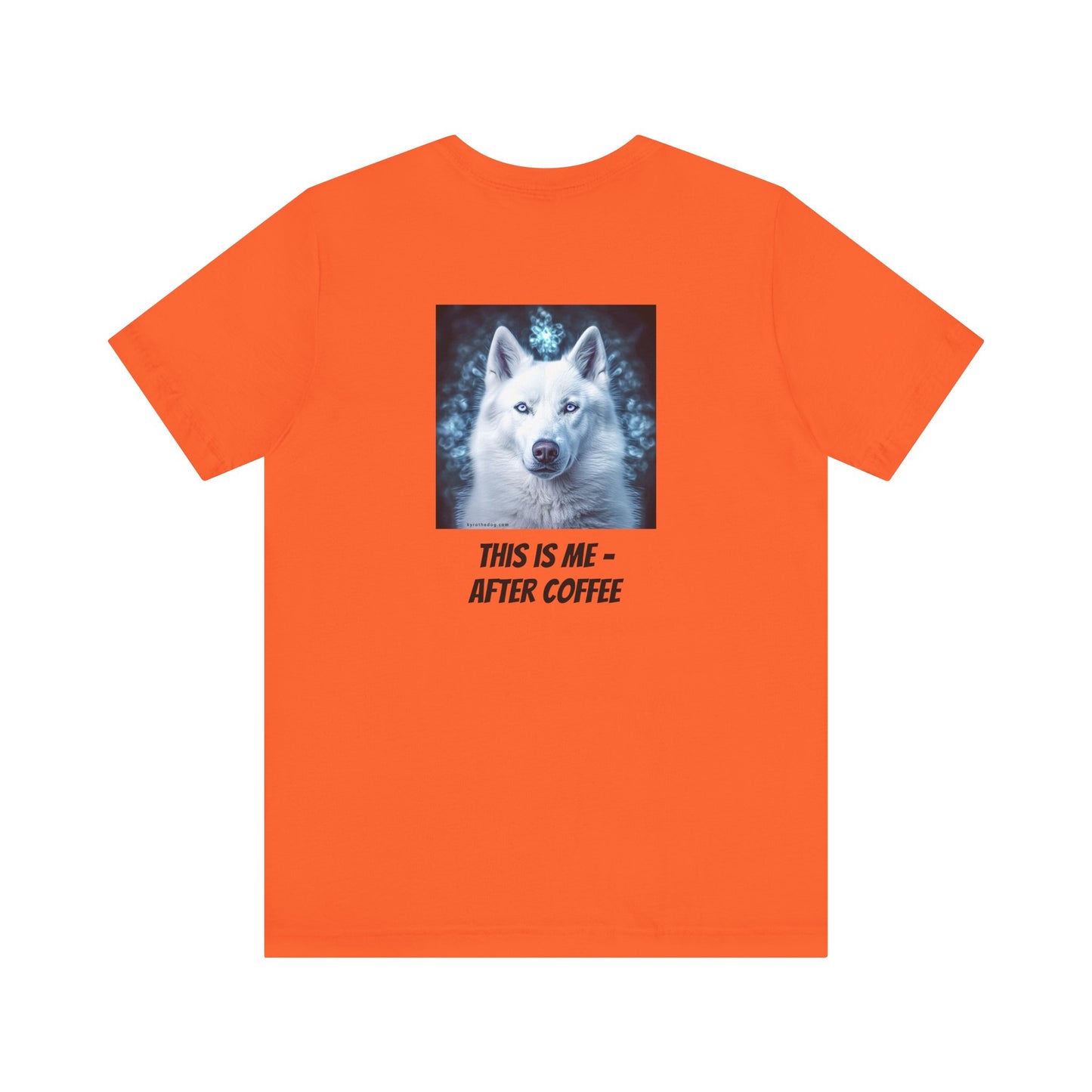 Unisex Short Sleeve Tee - Kyro "Coffee" - Double Sided