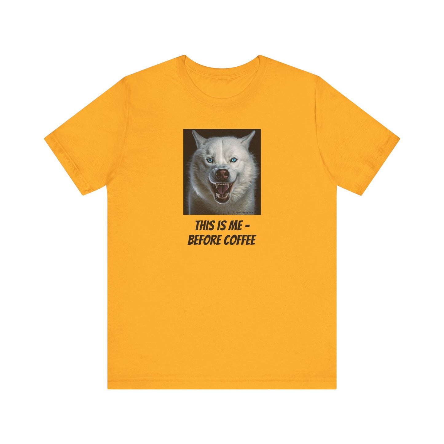 Unisex Short Sleeve Tee - Kyro "Coffee" - Double Sided