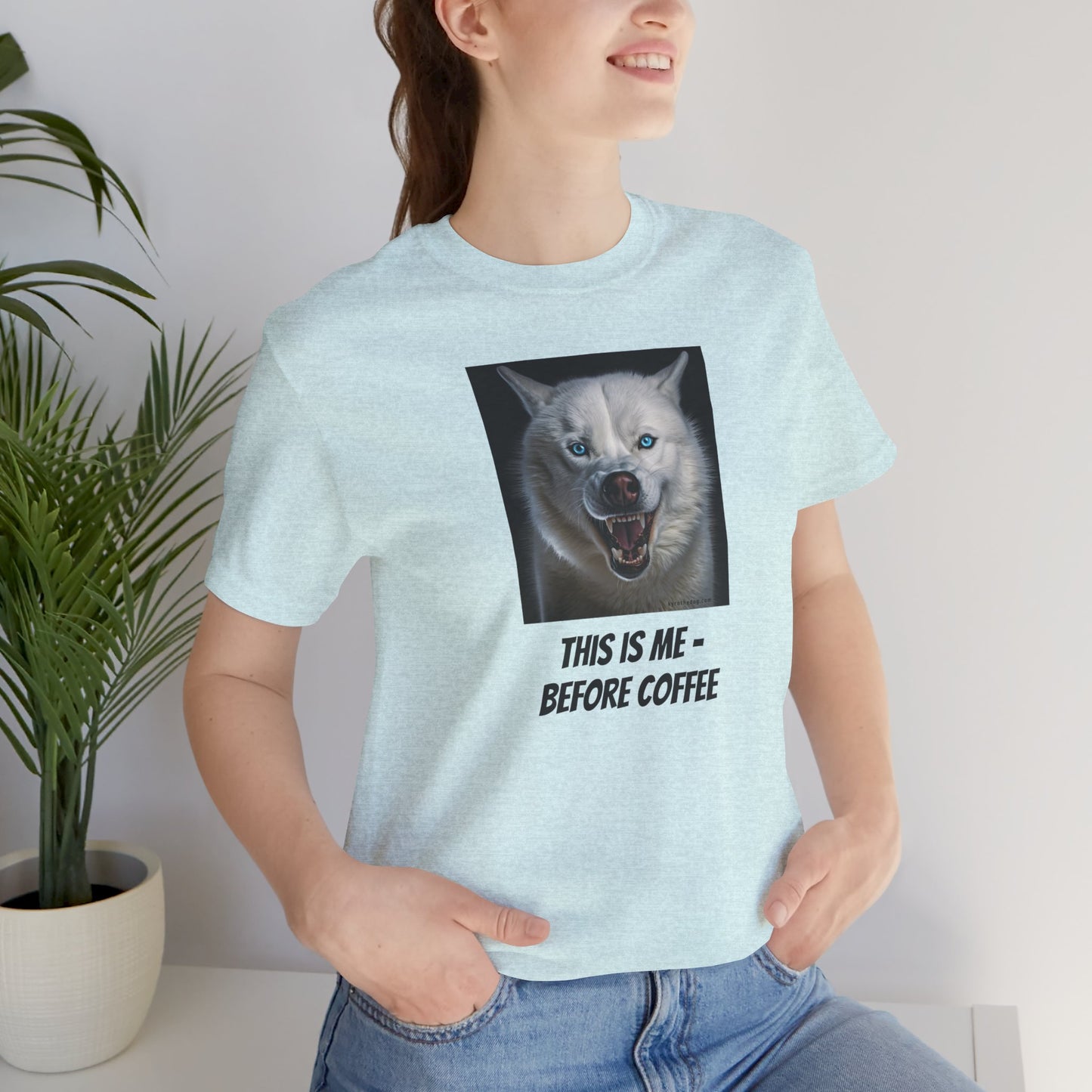 Unisex Short Sleeve Tee - Kyro "Coffee" - Double Sided
