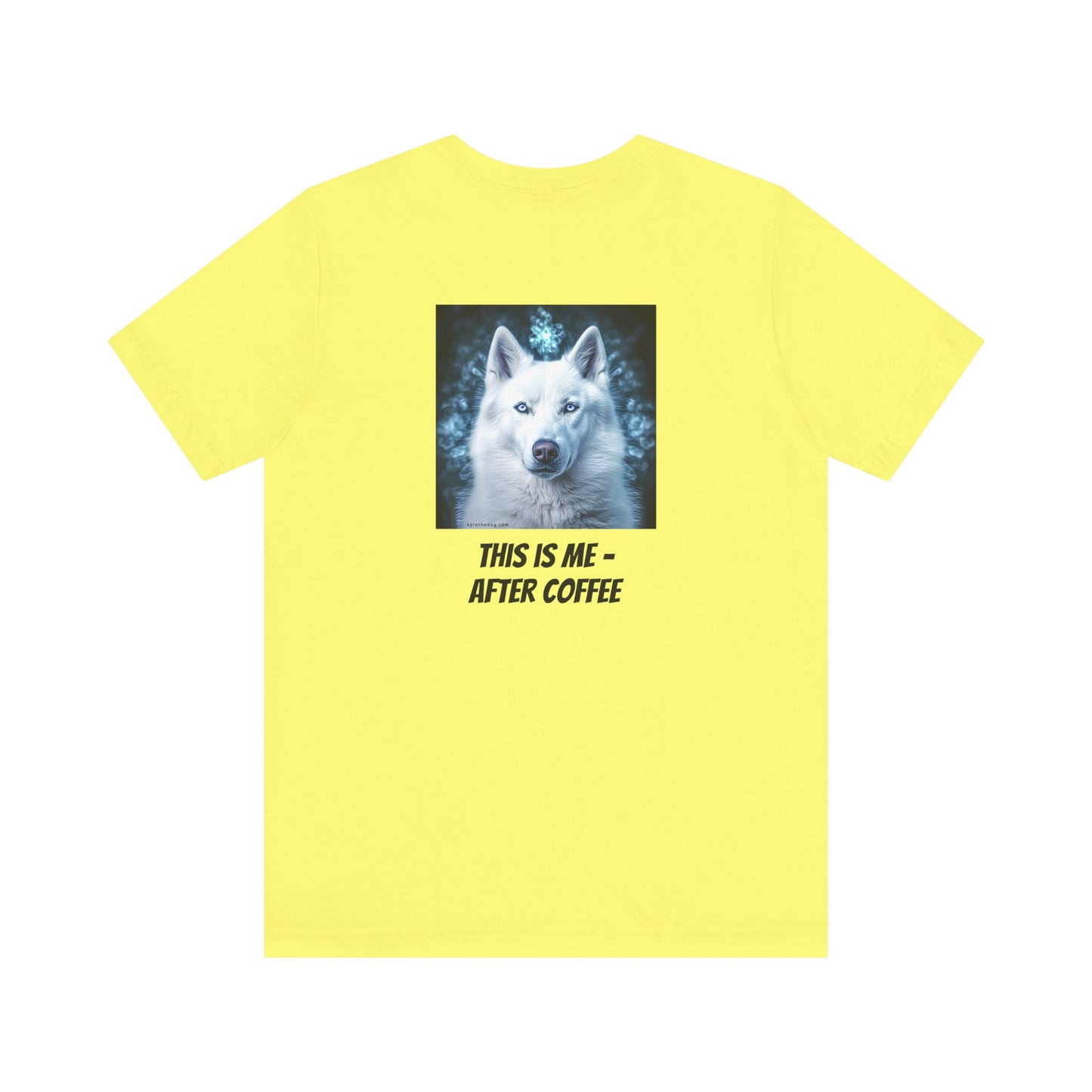 Unisex Short Sleeve Tee - Kyro "Coffee" - Double Sided