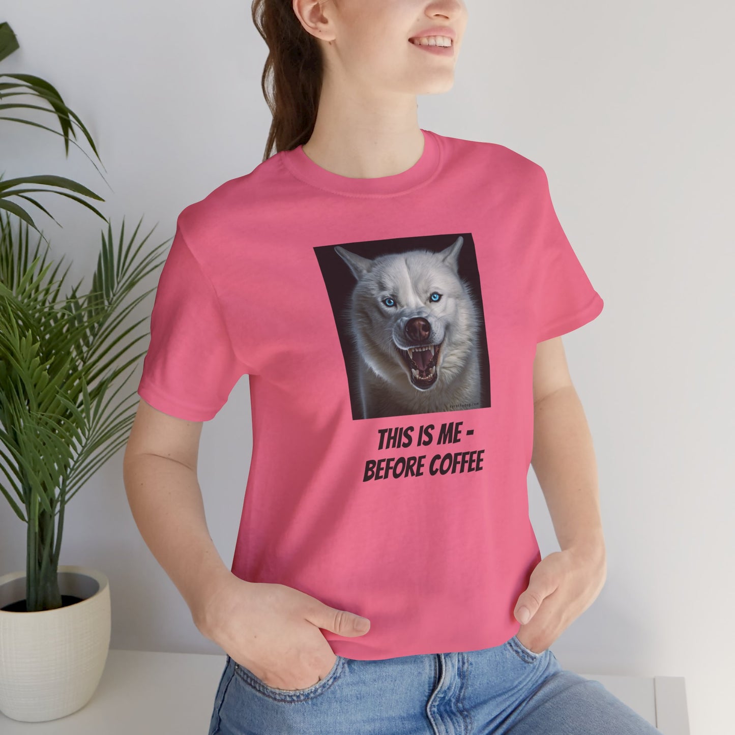 Unisex Short Sleeve Tee - Kyro "Coffee" - Double Sided