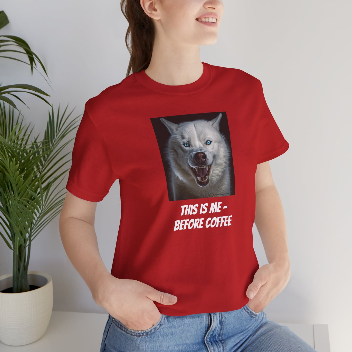 Unisex Short Sleeve Tee - Kyro "Coffee" - Double Sided