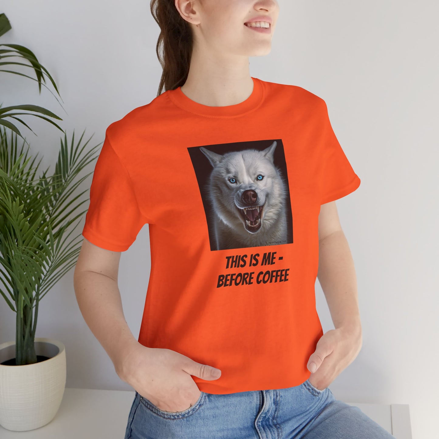 Unisex Short Sleeve Tee - Kyro "Coffee" - Double Sided