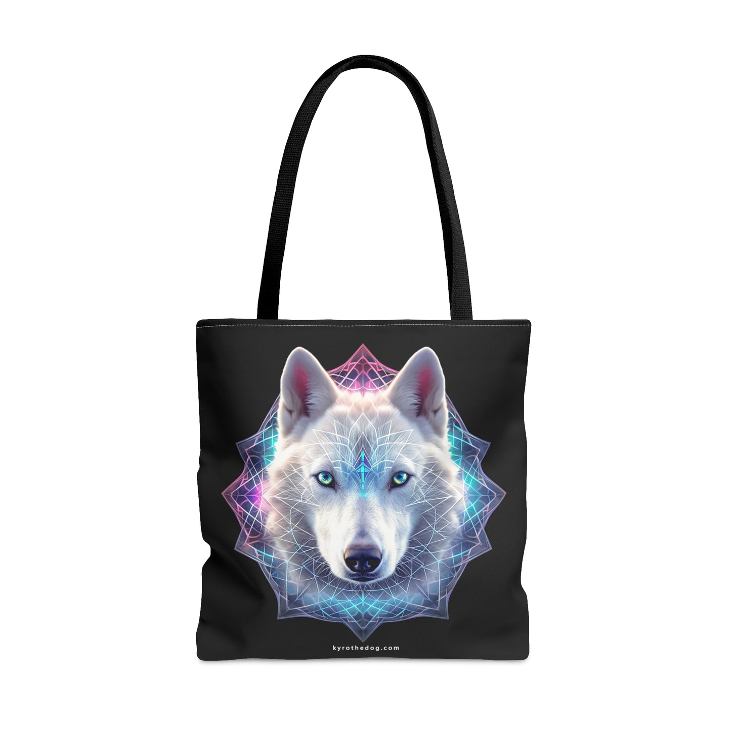 Tote Bag - Kyro "Sacred Geometry & Aura" - Different Images on Either Side