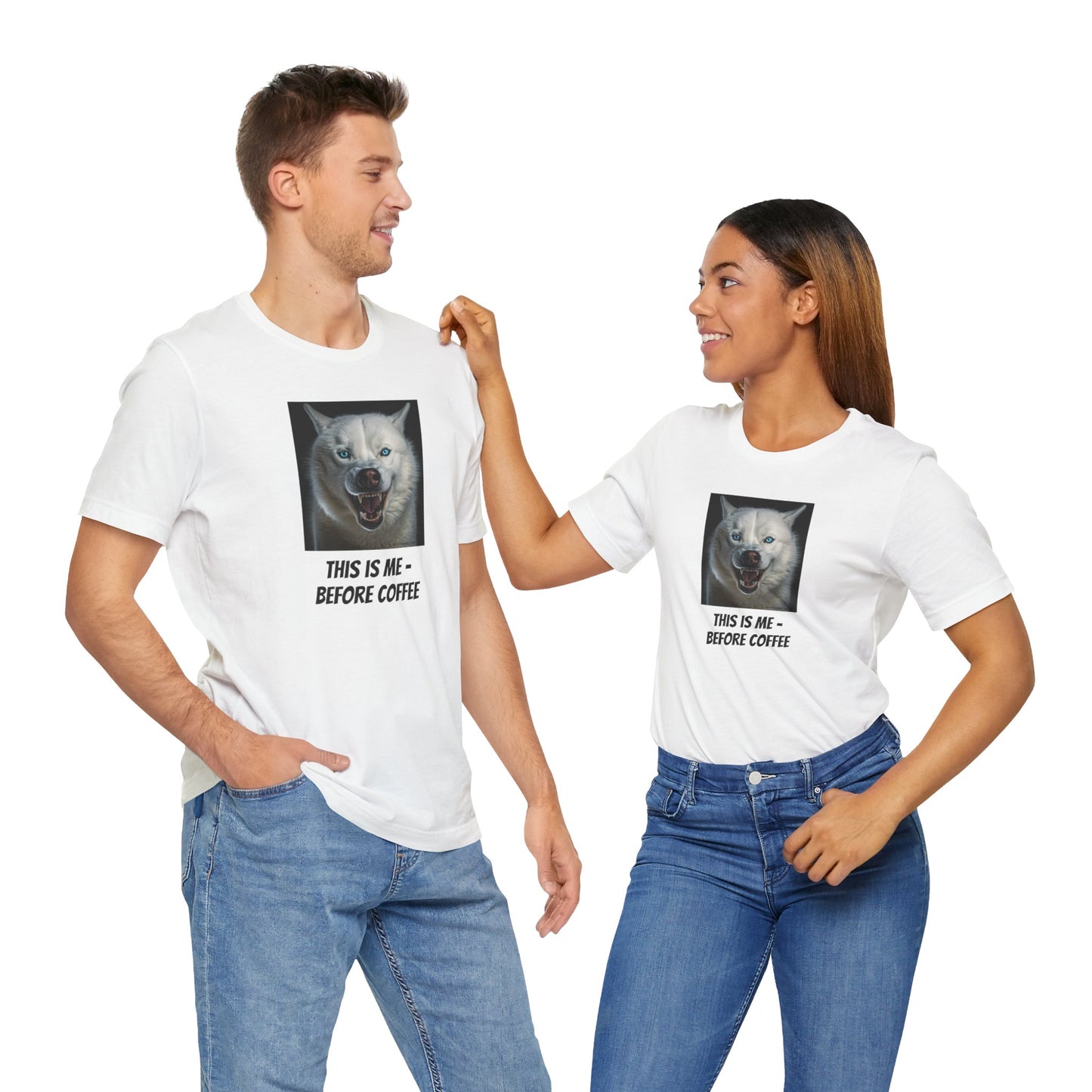 Unisex Short Sleeve Tee - Kyro "Coffee" - Double Sided