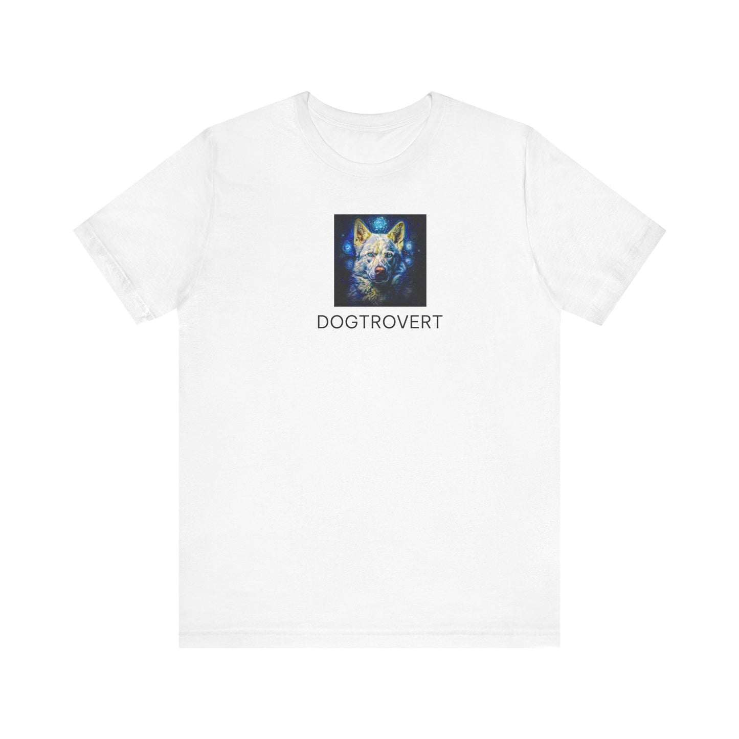 Unisex Short Sleeve Tee - Kyro "Dogtrovert - Rembrandt"