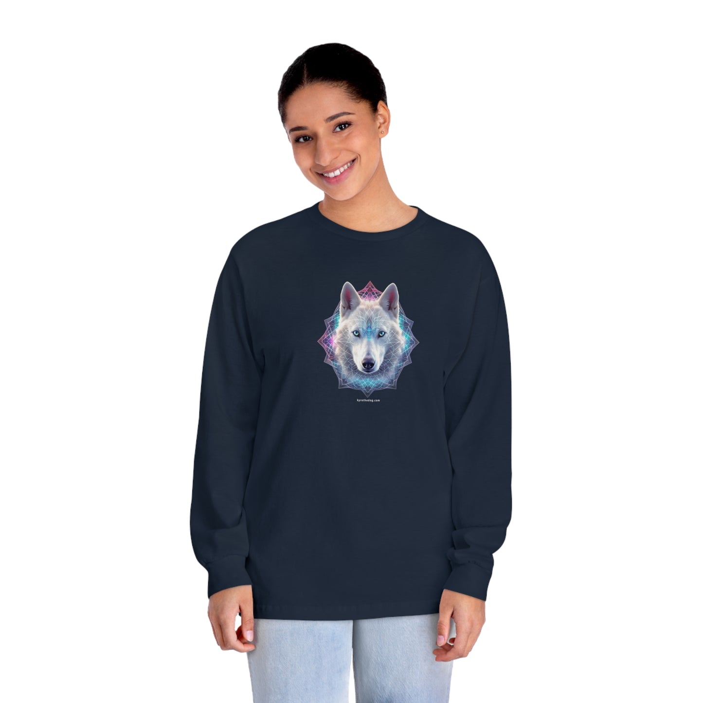Unisex Long Sleeve T-Shirt - Kyro "Sacred Geometry"