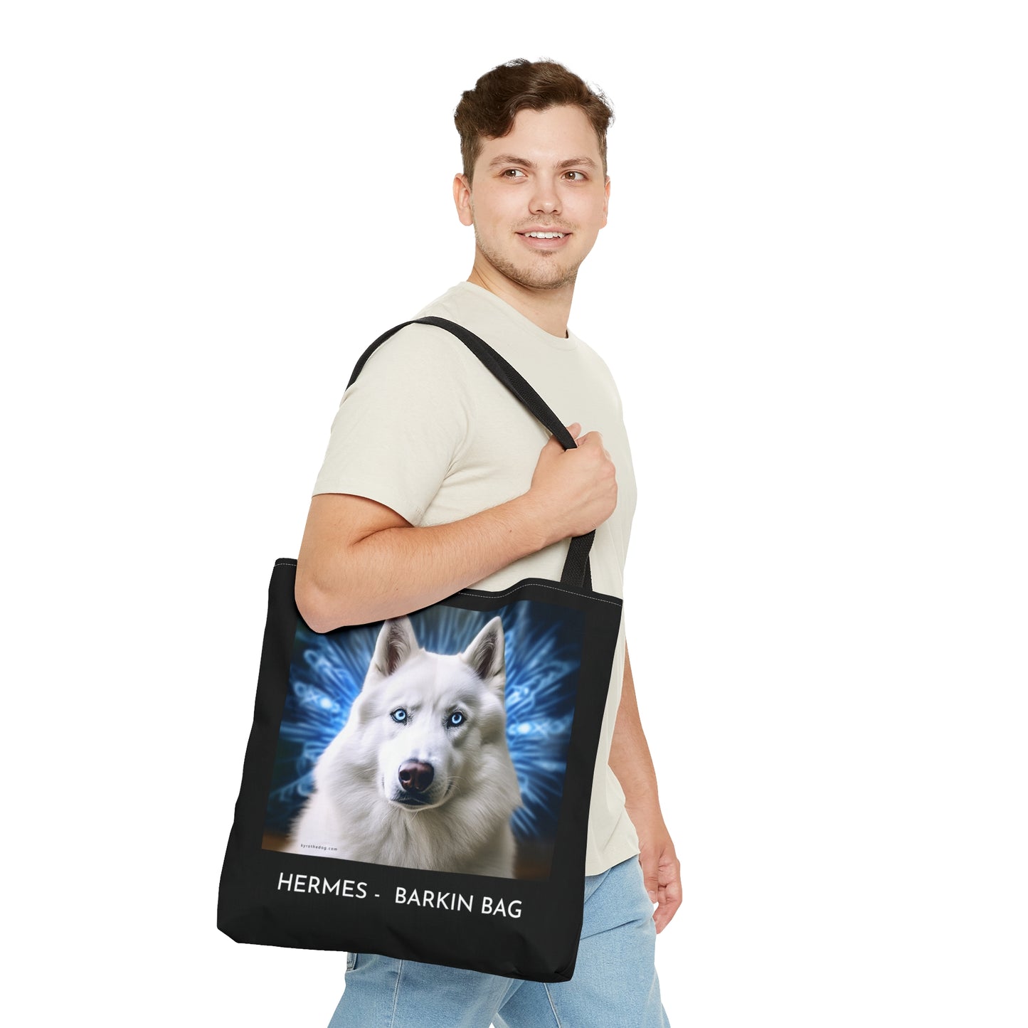 Tote Bag - Kyro "Barkin Bag" - Same Image on Both Sides