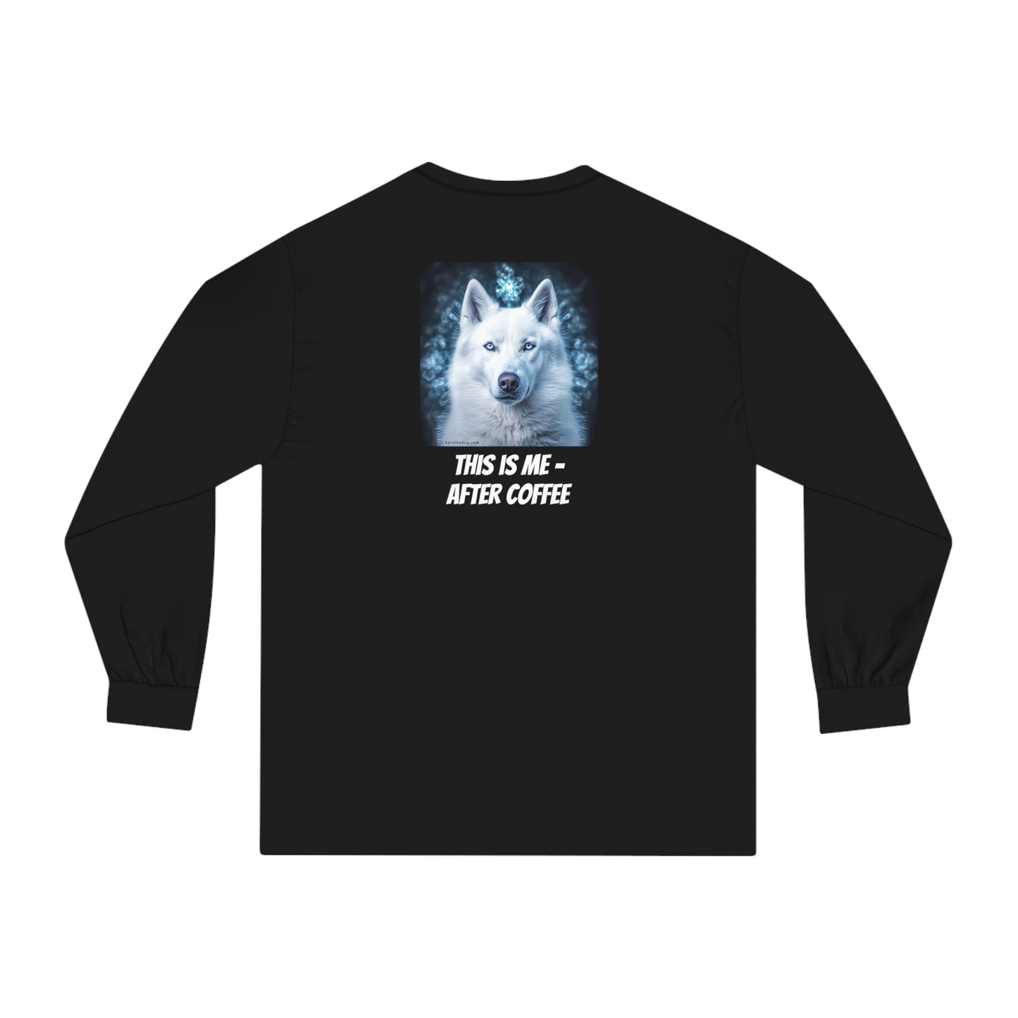 Unisex Long Sleeve T-Shirt - "Coffee" - Double-Sided