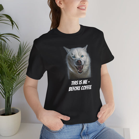Unisex Short Sleeve Tee - Kyro "Coffee" - Double Sided