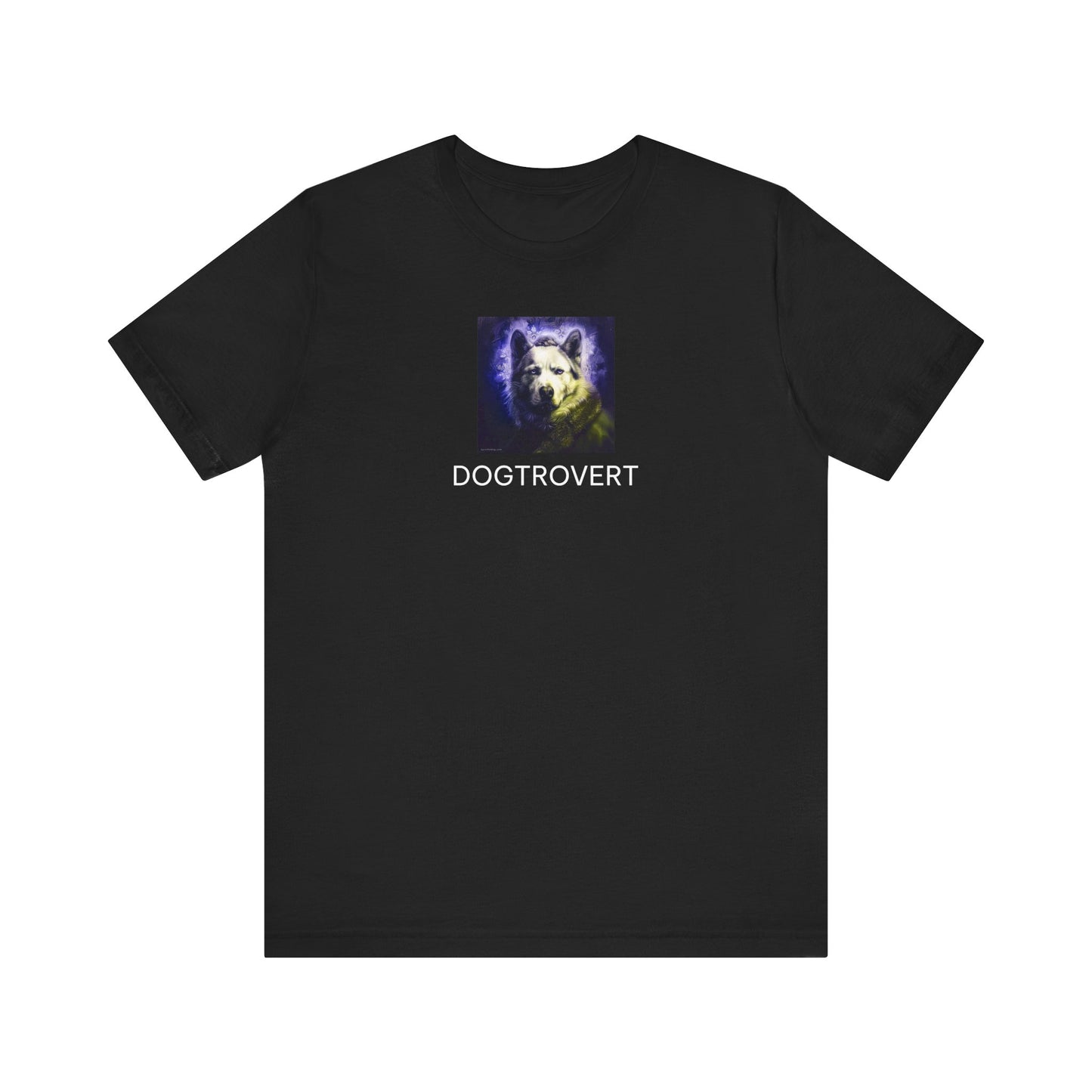 Unisex Short Sleeve Tee - Kyro "Dogtrovert - Rembrandt"